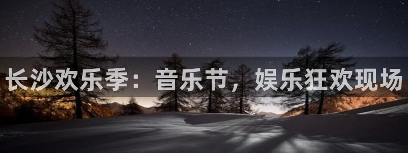 7790必发集团体育官网登录：长沙欢乐季：音乐节，娱乐狂欢现场